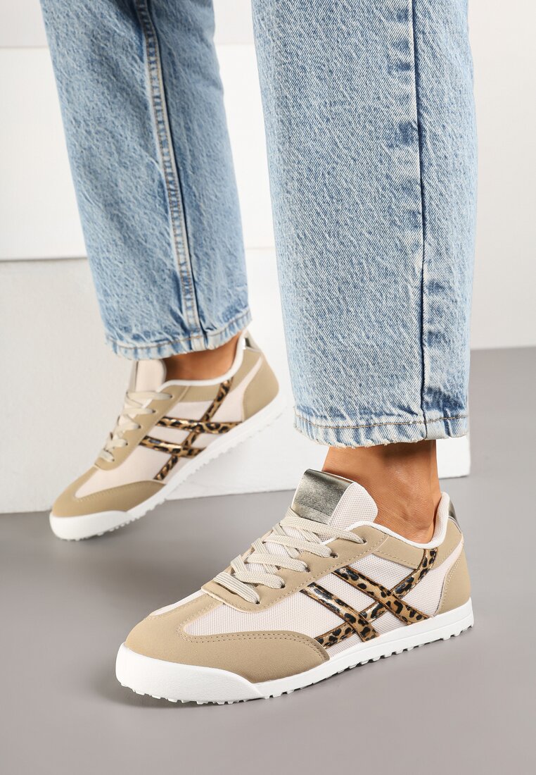 Sneakers Bej închis