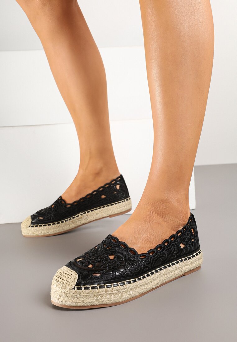 Espadrile Negre