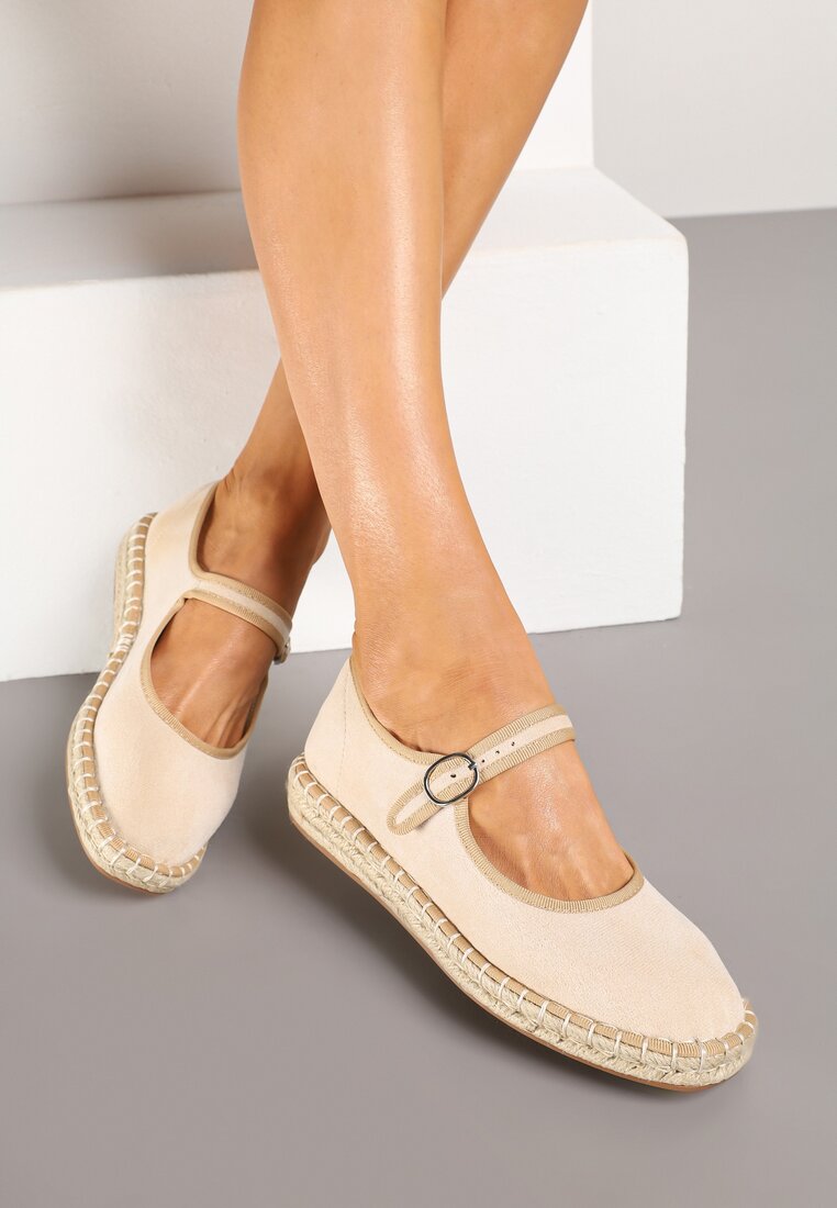 Espadrile Bej