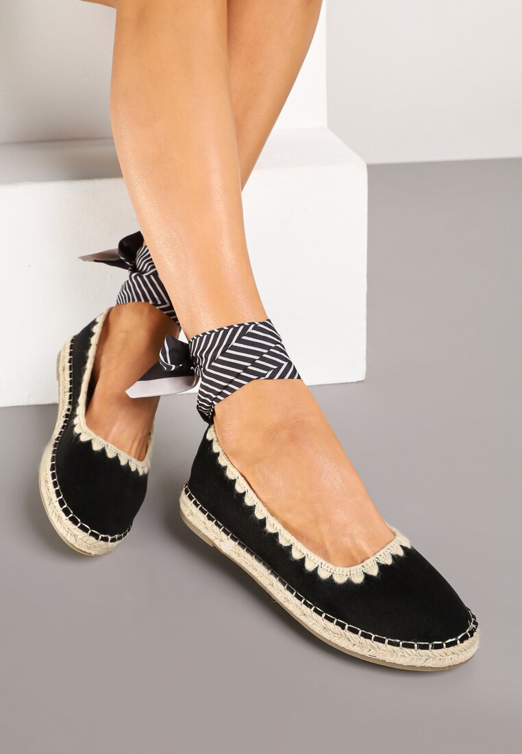 Espadrile Negre