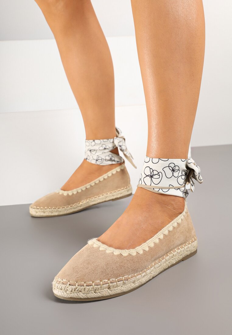 Espadrile Bej închis