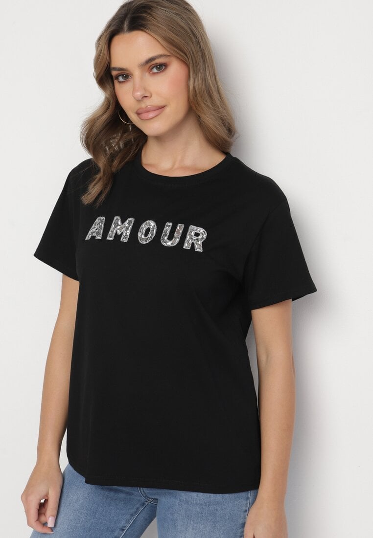 T-shirt Negru