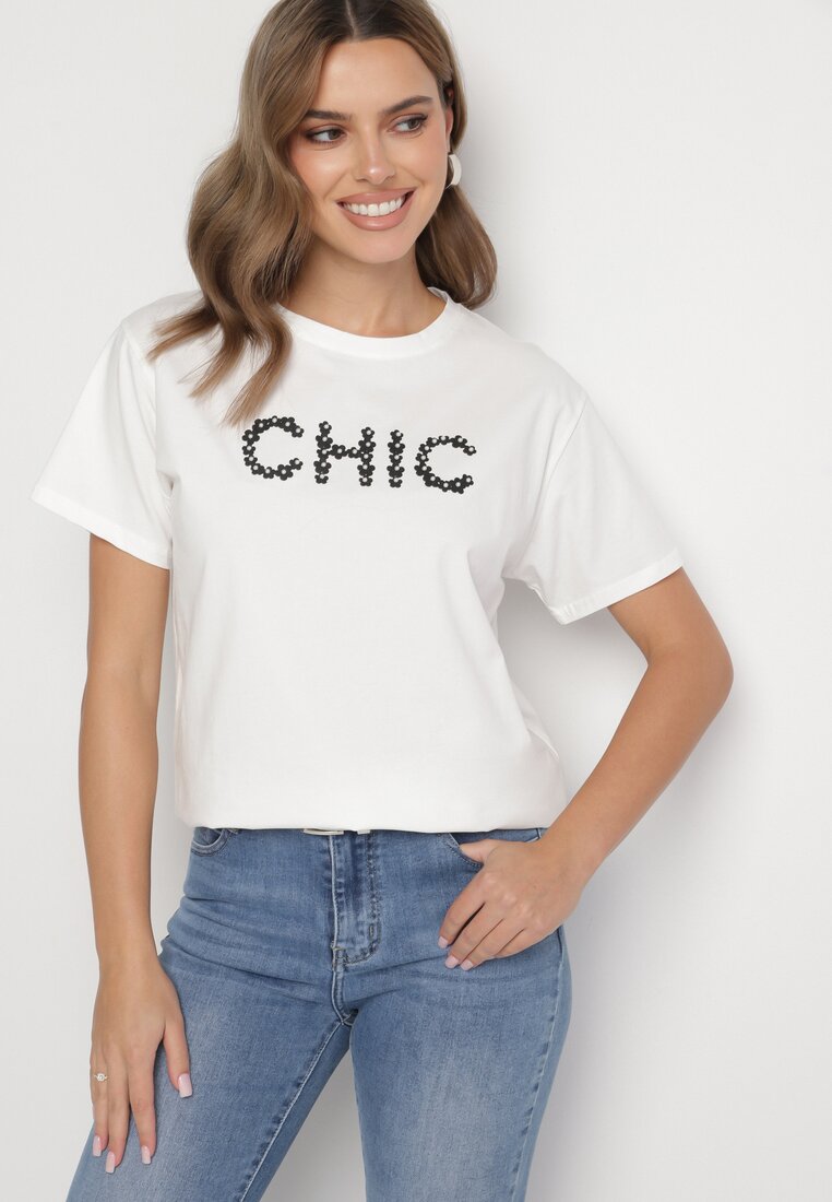 T-shirt Alb