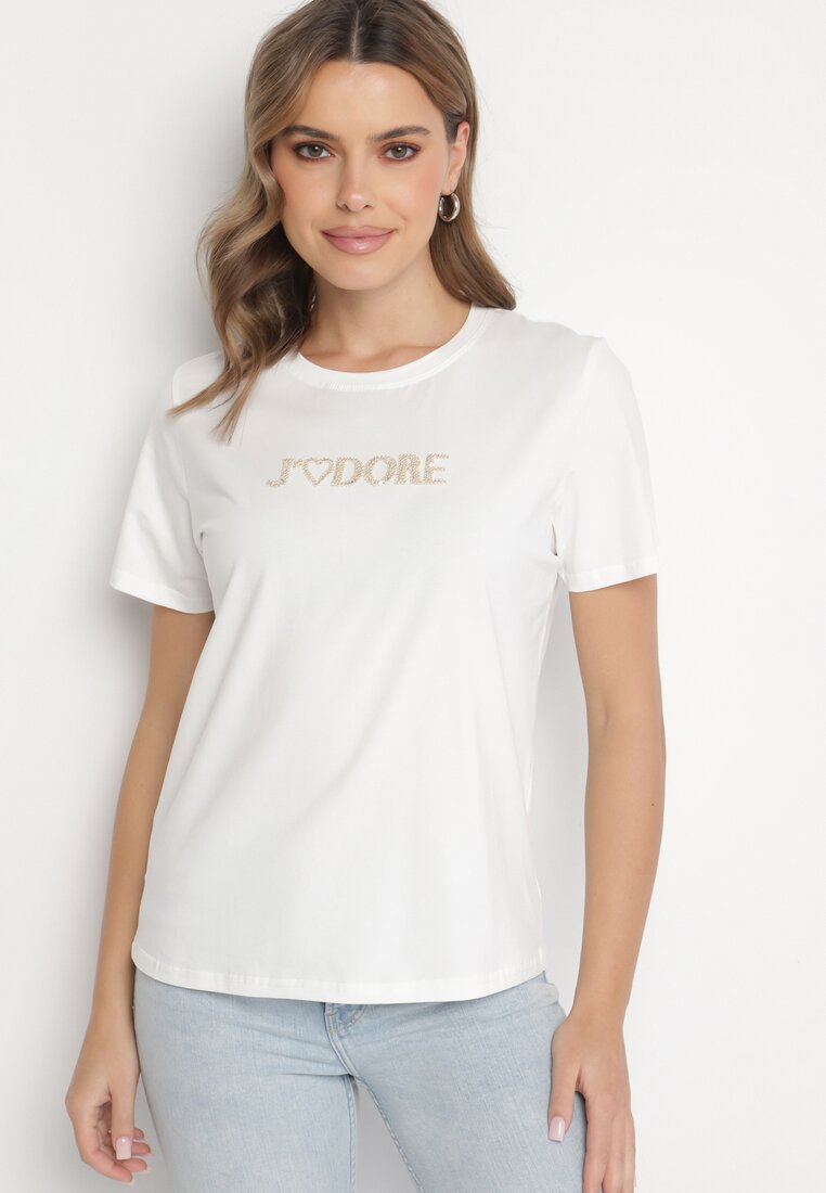 T-shirt Alb