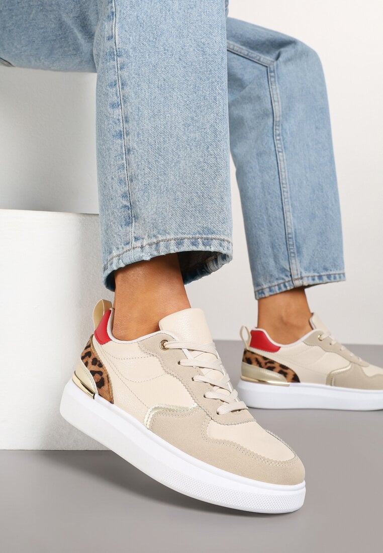 Sneakers Imprimeu leopard
