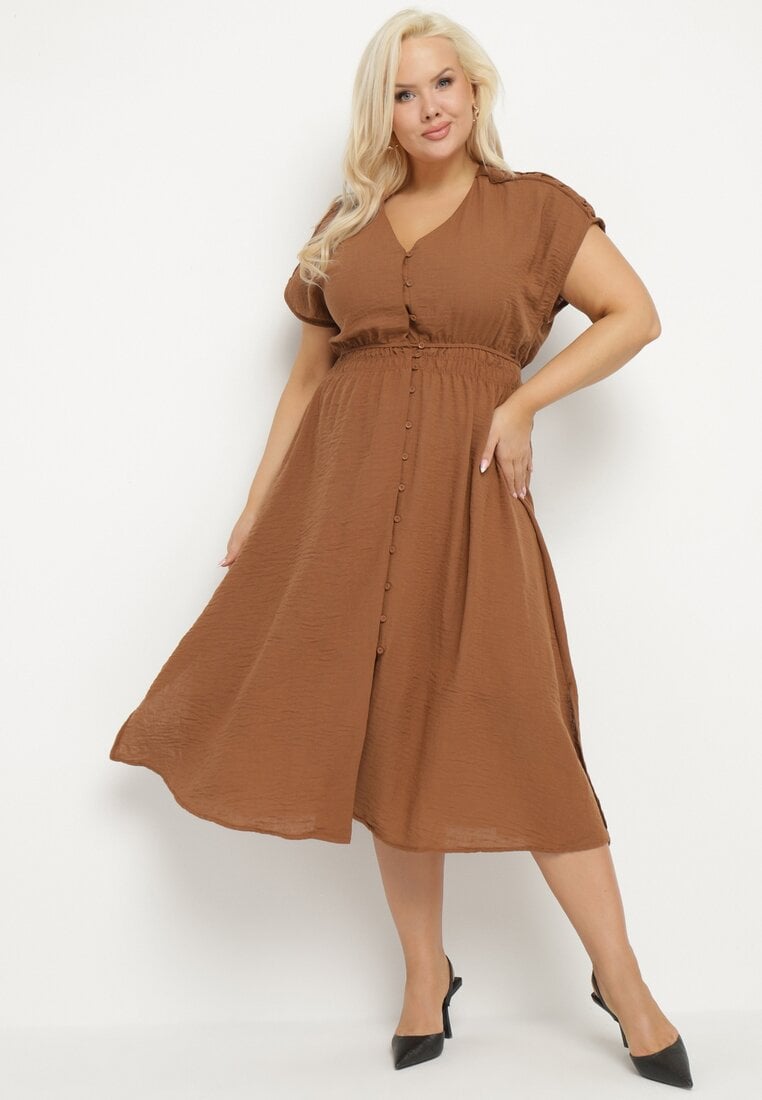 Rochie Maro De In croi evazat cu elastic în talie Ageronna