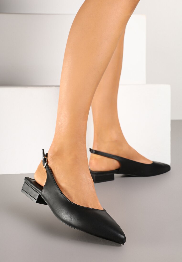 Pantofi cu toc Negri