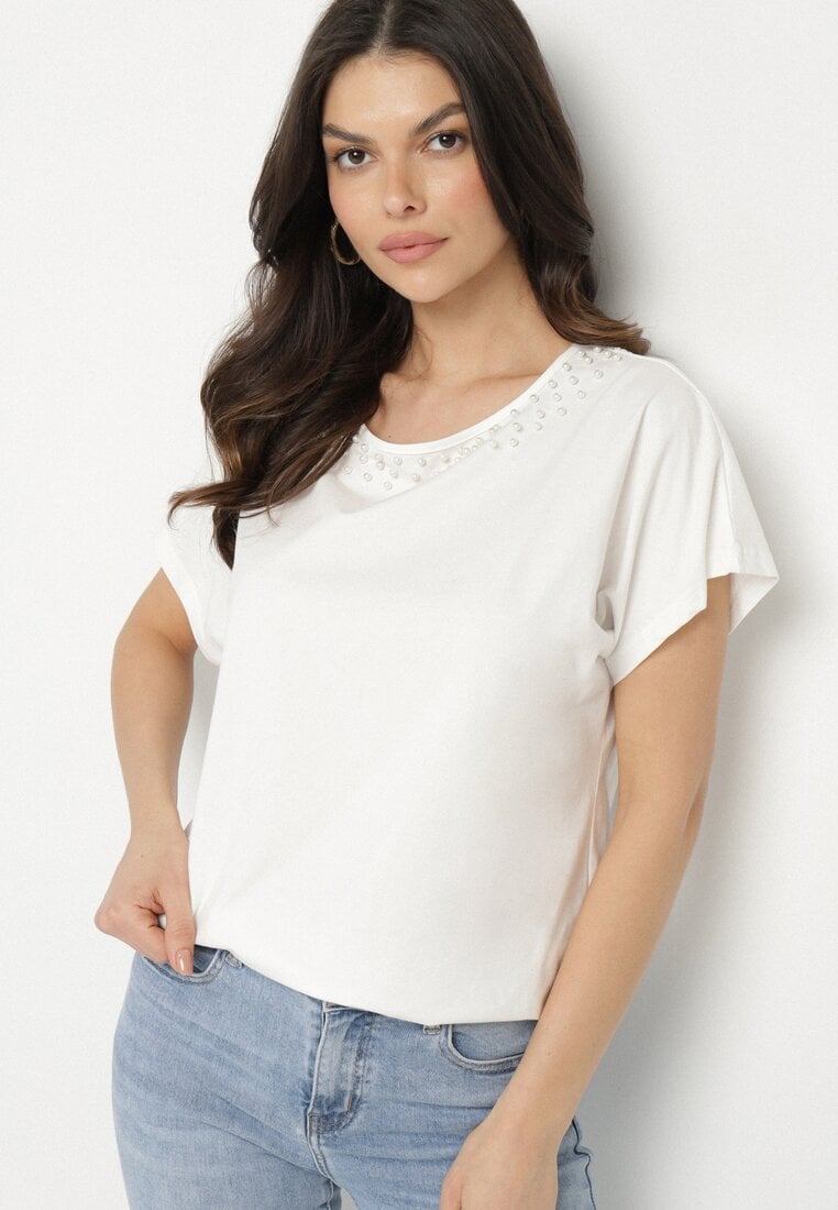 T-shirt Alb