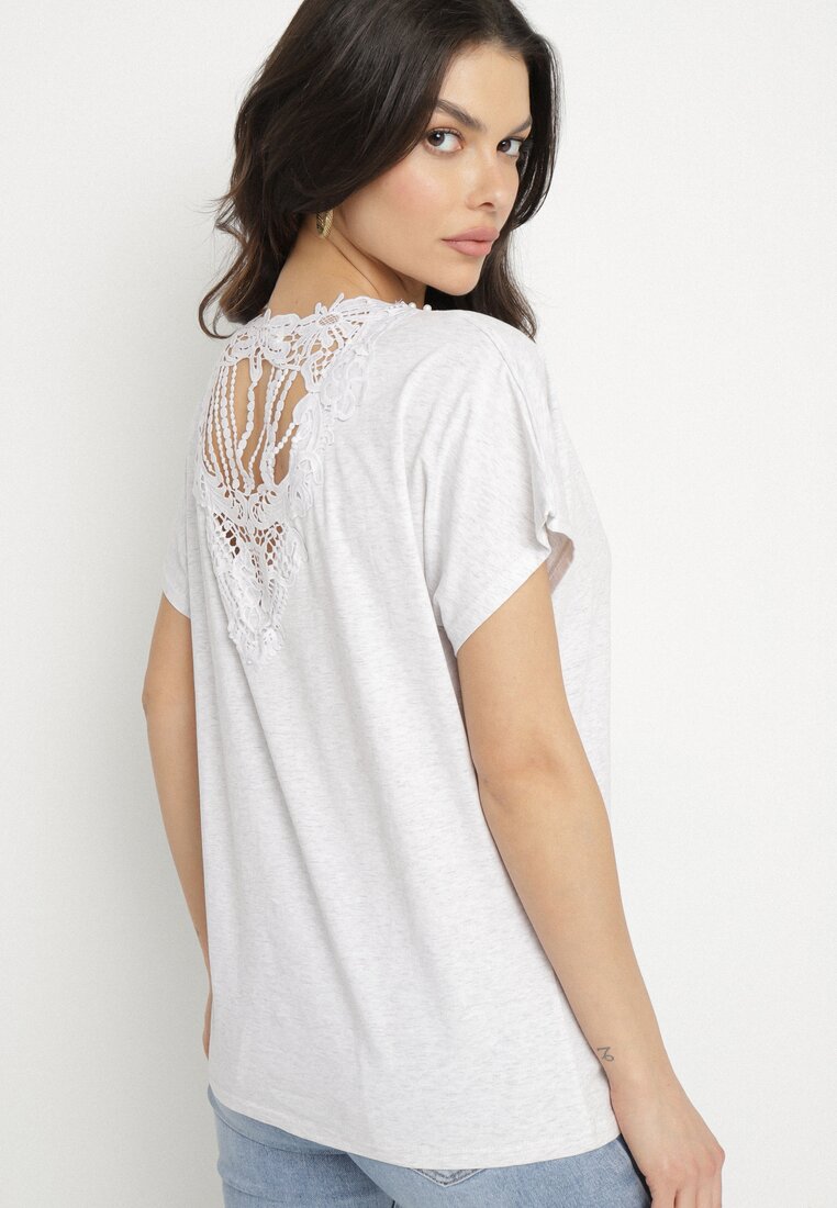 T-shirt Gri deschis