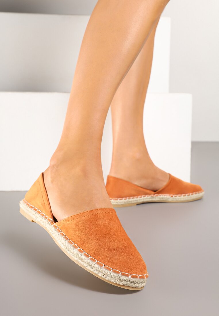 Espadrile Portocalii