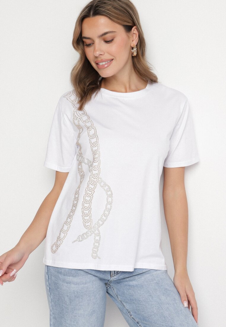 T-shirt Alb