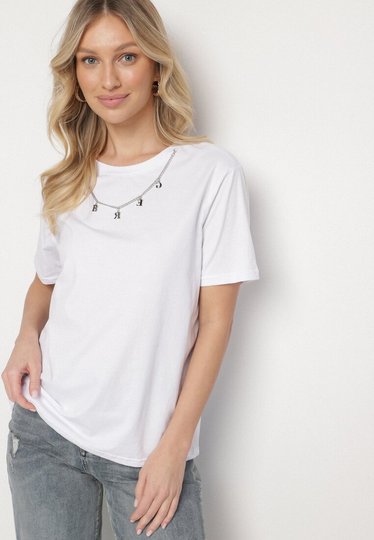 T-shirt Alb