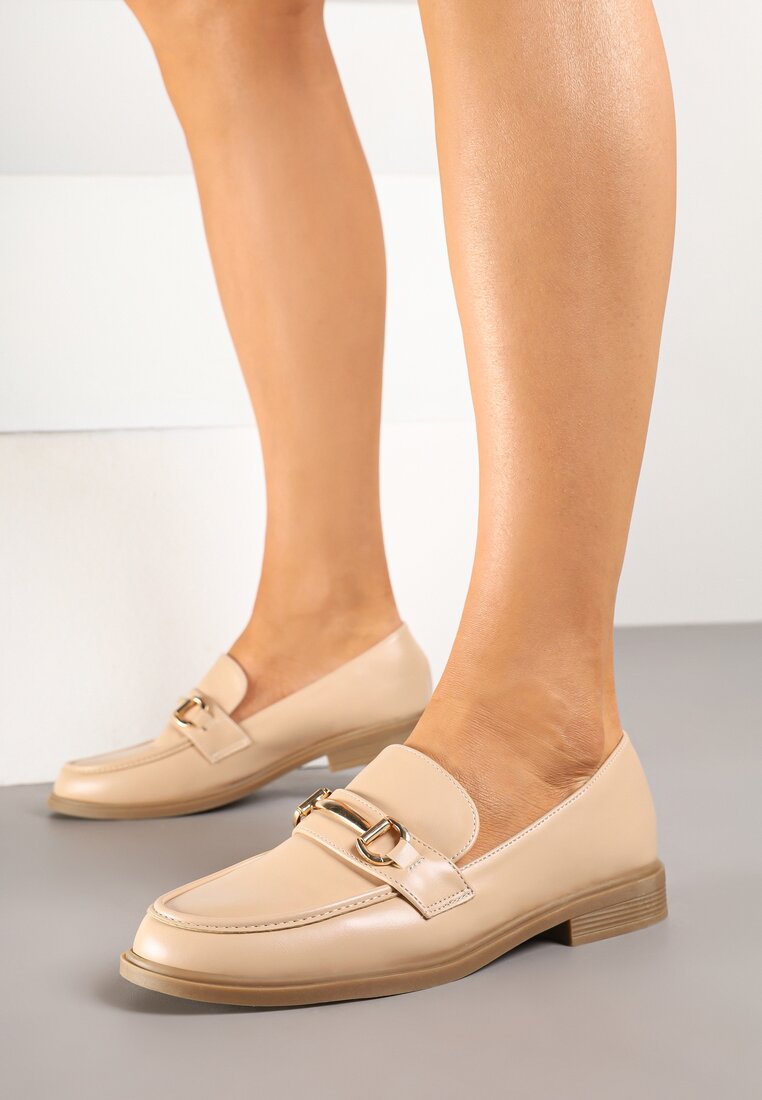 Mocasini Bej