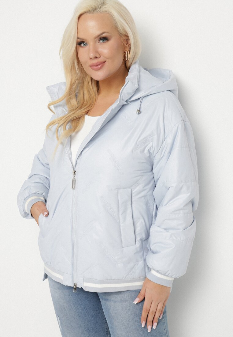 Geacă Albastru deschis