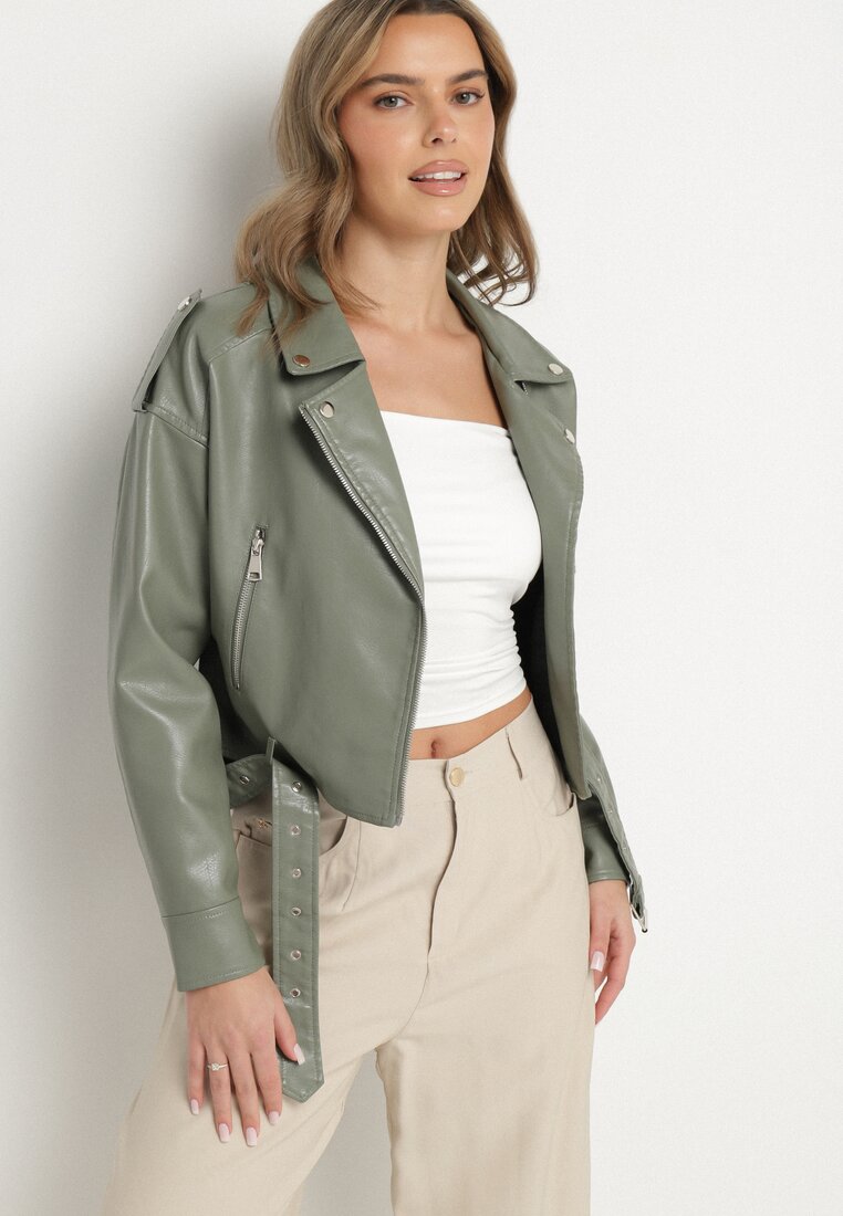 Geacă Verde deschis