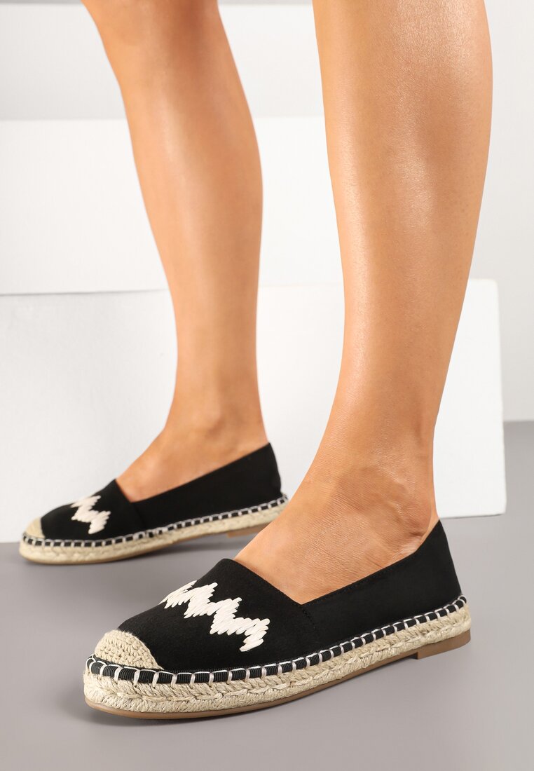 Espadrile Negre