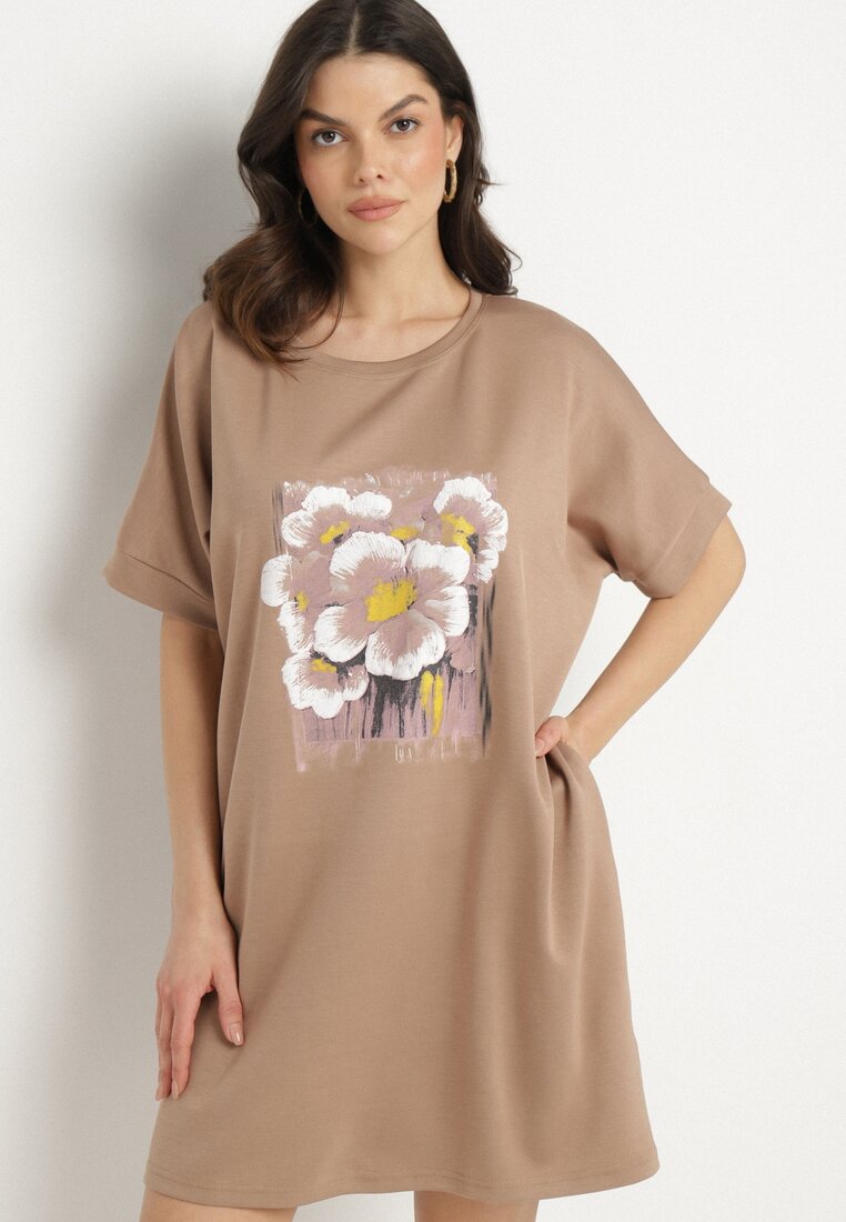 Rochie Bej închis