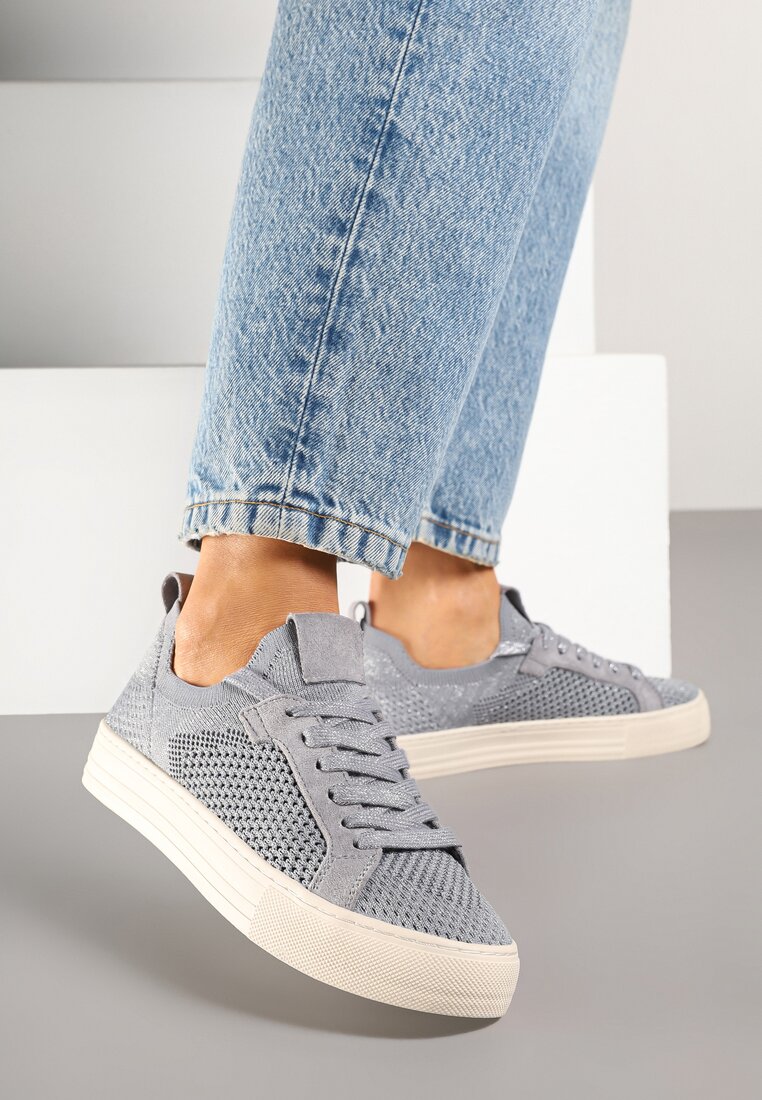 Sneakers Argintii