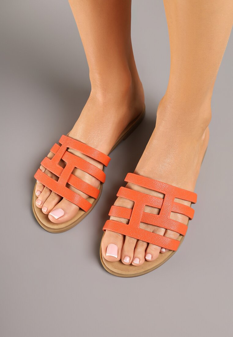 Papuci Portocalii