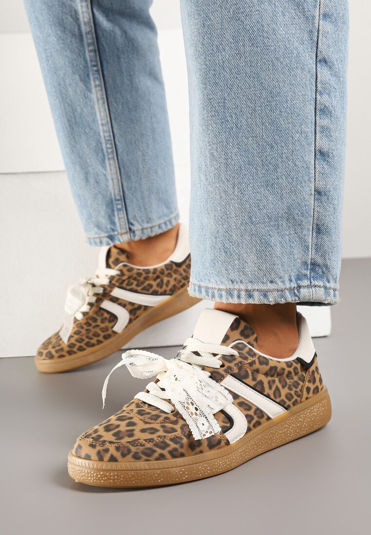 Sneakers Imprimeu leopard