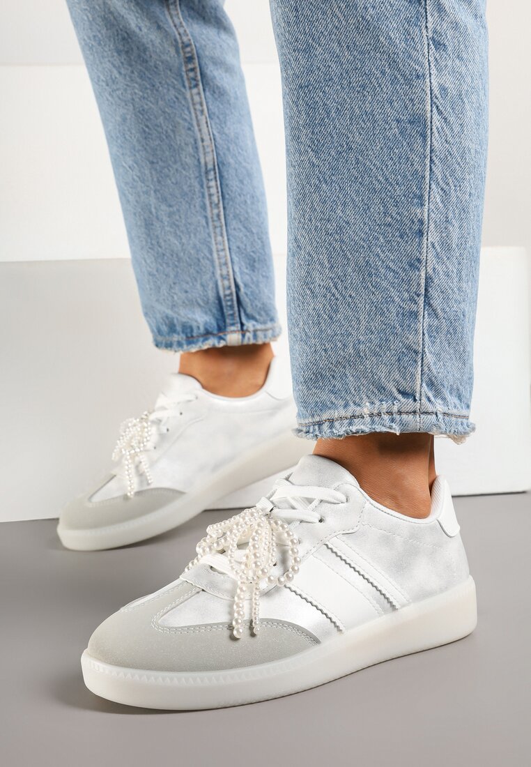 Sneakers Argintii