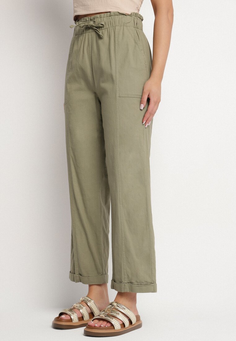 Pantaloni Verde închis