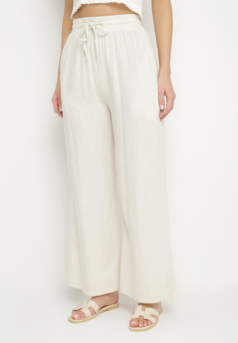 Pantaloni Bej deschis