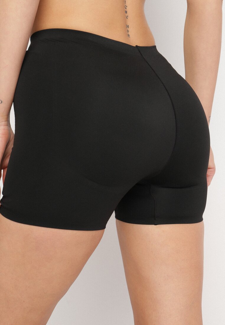 Lenjerie Modelatoare Negră Chiloți Push Up Natilonna