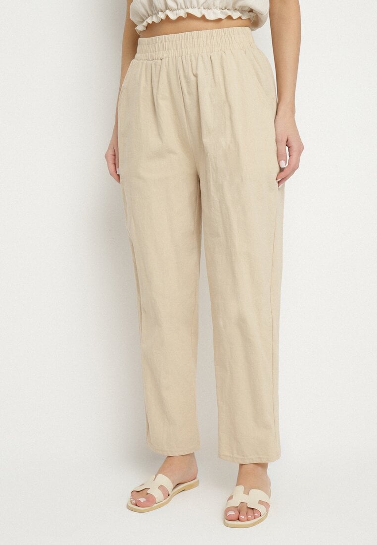 Pantaloni Bej