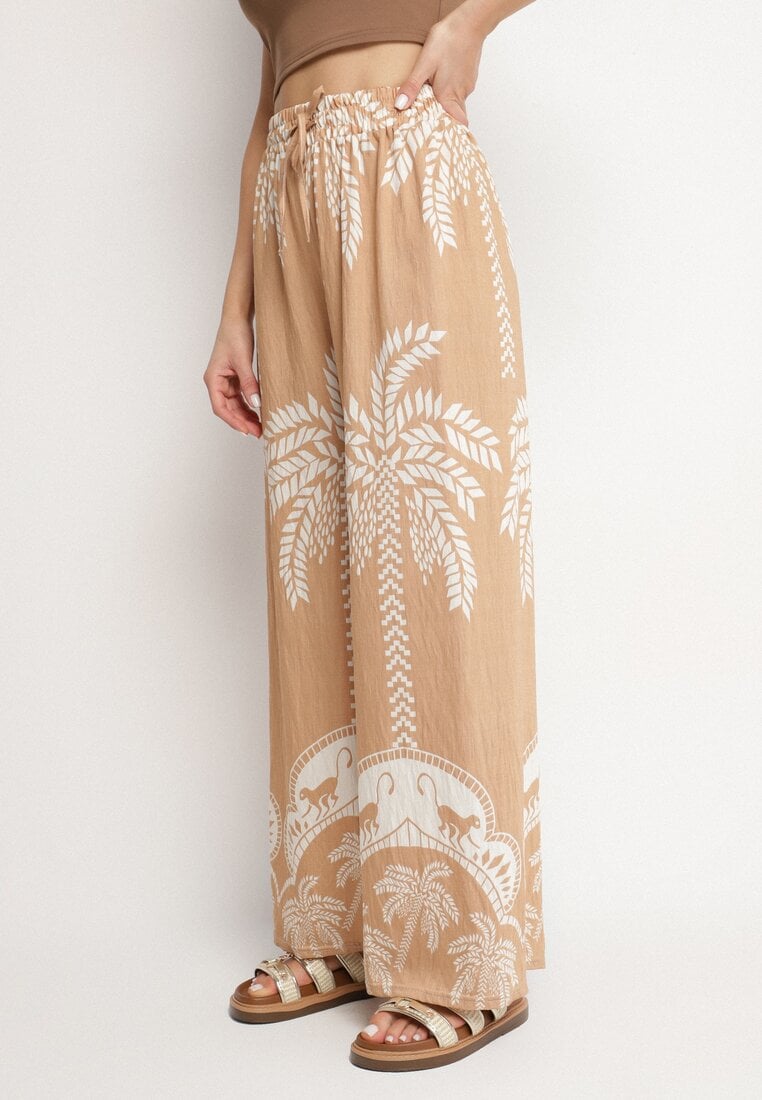 Pantaloni Bej închis