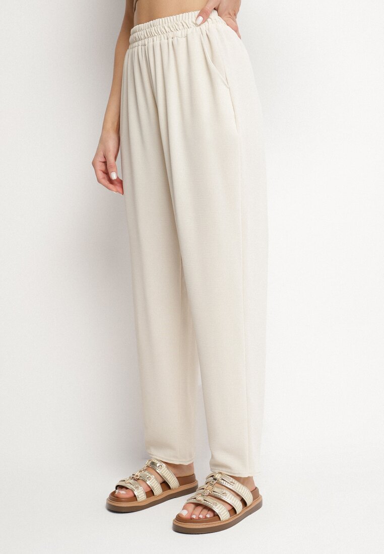 Pantaloni Bej deschis