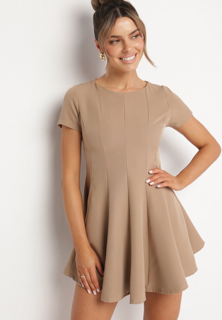 Rochie Bej închis