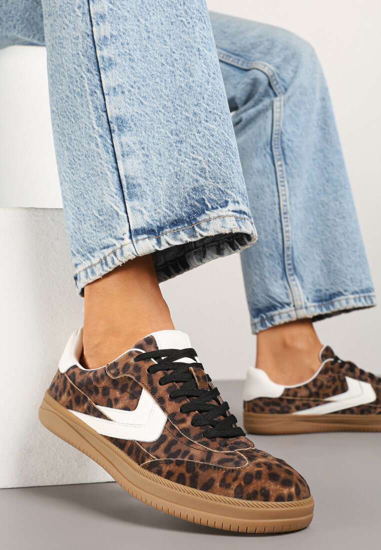 Sneakers Imprimeu leopard