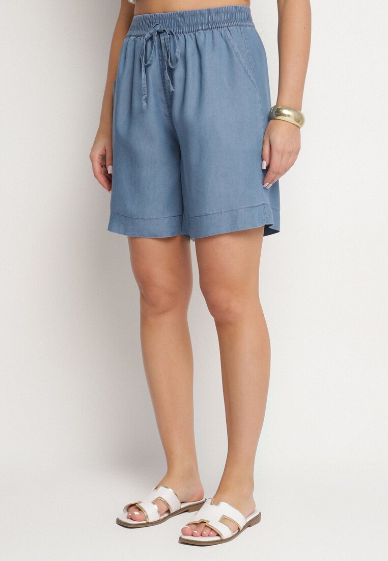 Pantaloni scurți Albastru deschis