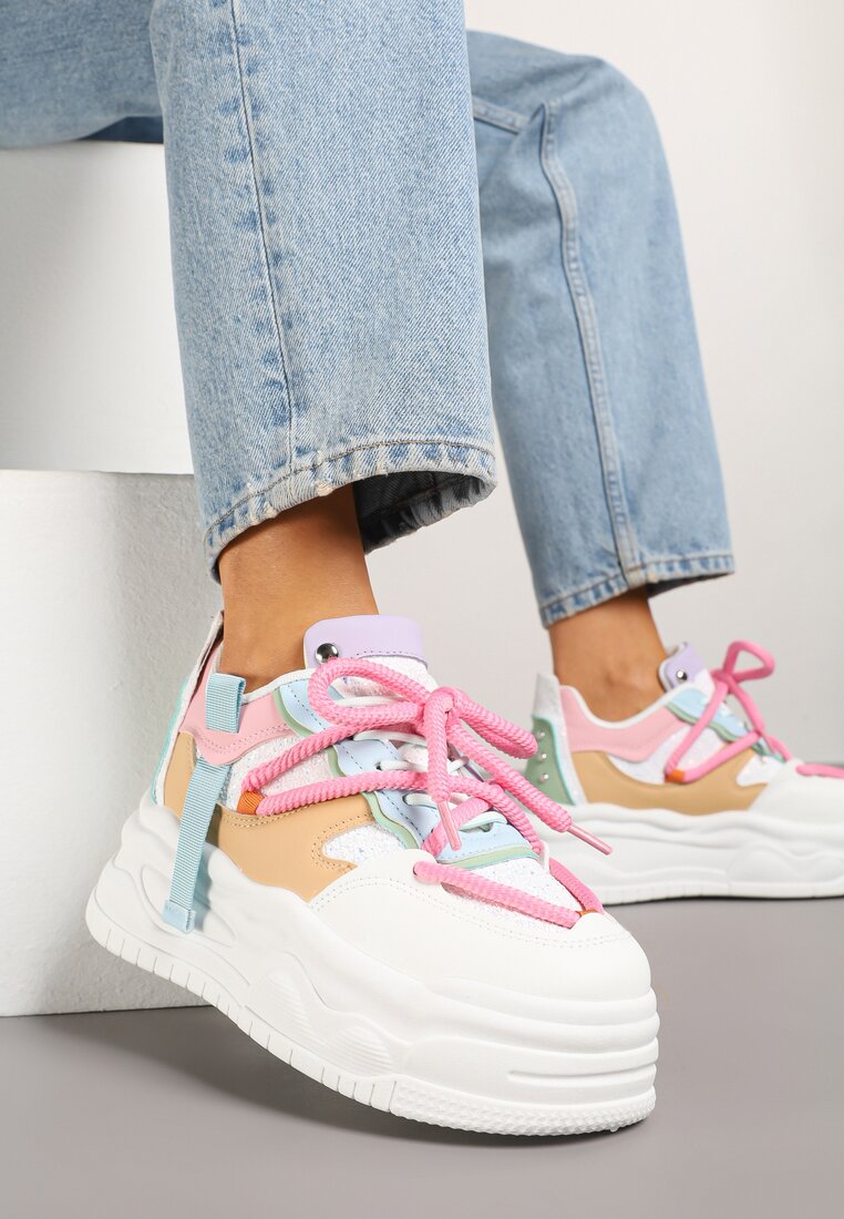 Sneakers Culori mixte