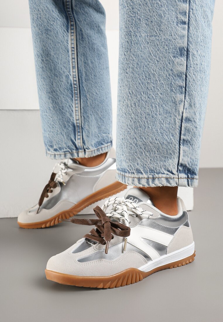 Sneakers Argintii