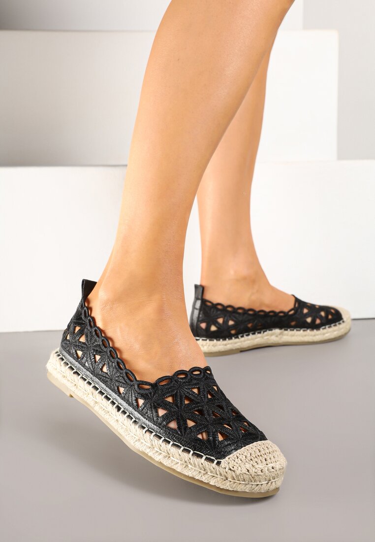 Espadrile Negre