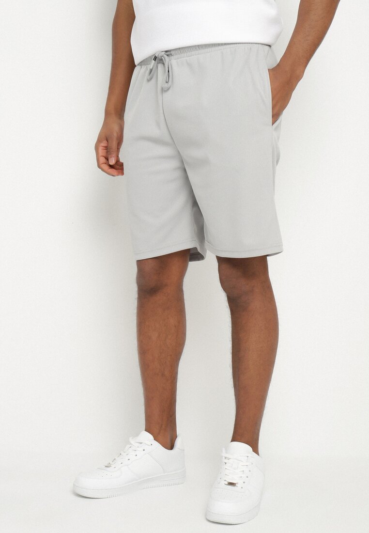 Pantaloni scurți Gri deschis