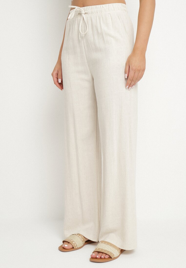 Pantaloni Bej deschis