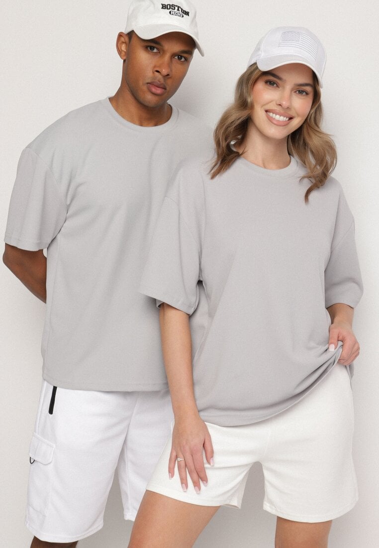 Tricou Gri deschis Clasic Paliessa