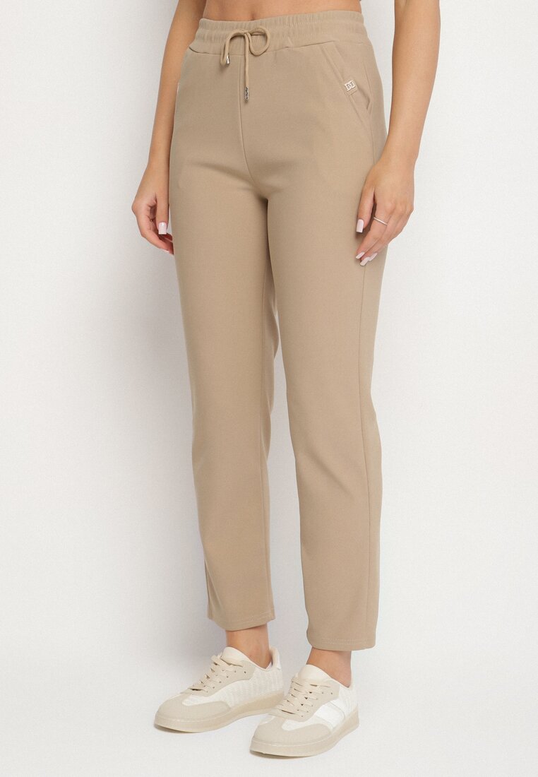Pantaloni Bej deschis