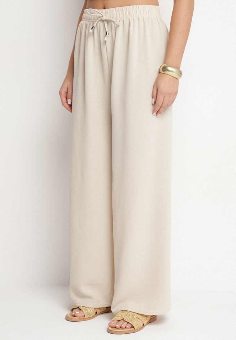 Pantaloni Bej deschis