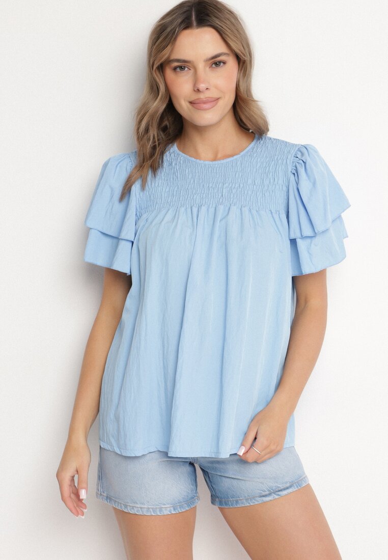 Bluză Albastru deschis