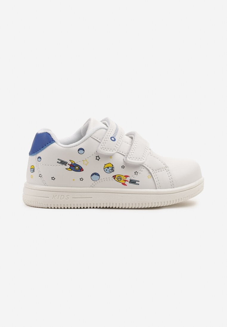 Pantofi sport Alb cu albastru