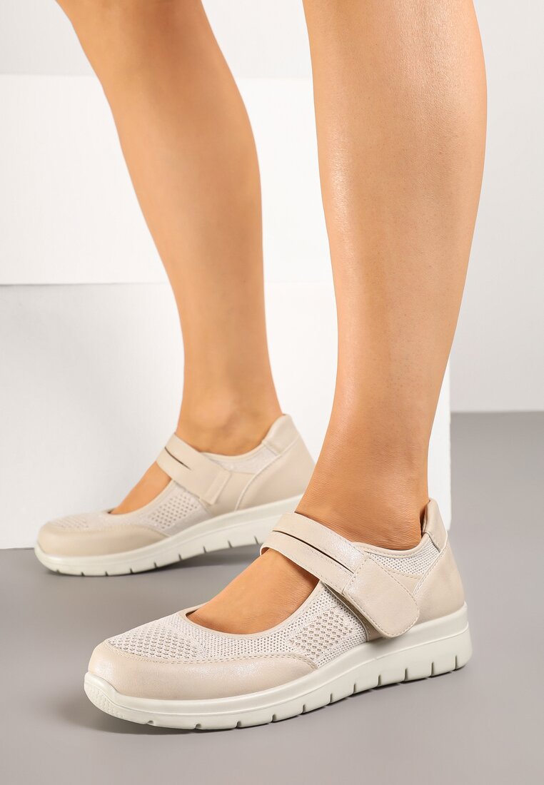 Pantofi casual Bej