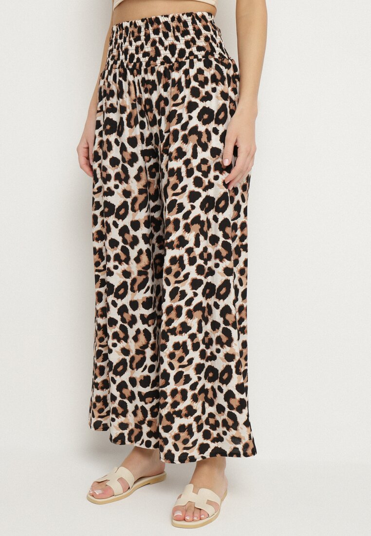 Pantaloni Negri cu bej