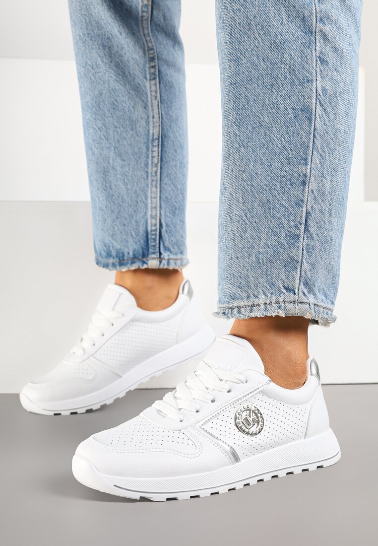Sneakers Argintii