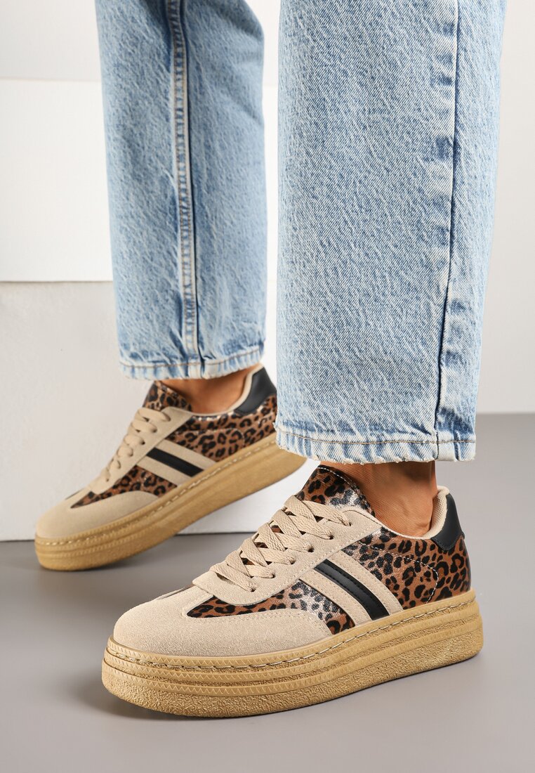 Sneakers Imprimeu leopard