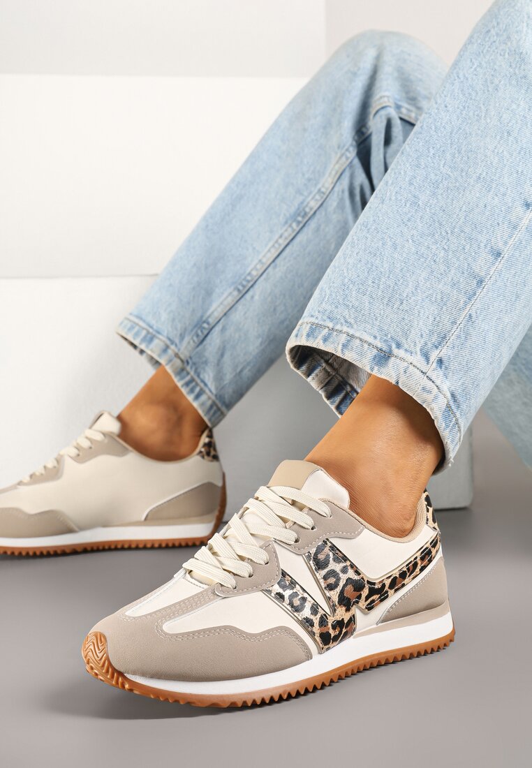 Sneakers Imprimeu leopard
