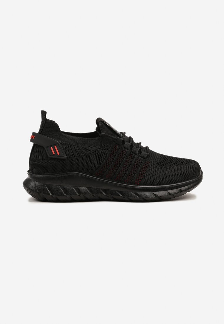 Pantofi sport Negru cu roșu